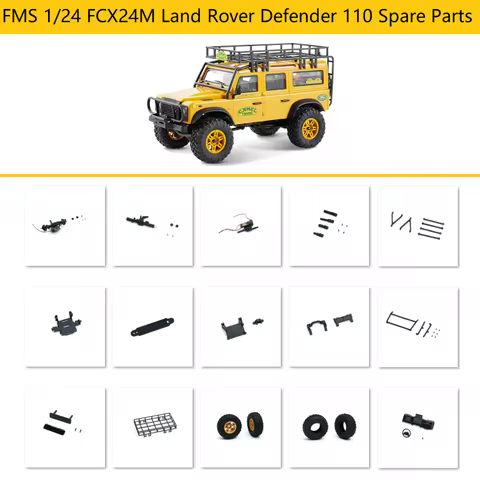 FMS 1/24 FCX24M Land Rover Defender 110 RC Buggy Car Spare Parts