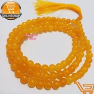 8MM YELLOW GI STONE TASBIH 99 PIECES