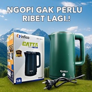 INFICO Electric Kettle 1.8 Liter Electric Kettle Stainless Steel