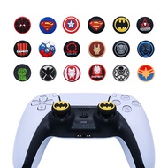 Marvel Universe Controller Thumb Grip Silicone Caps For Playstation PS5 PS4 Pro Slim PS3 Xbox One 360 Series S X Switch Pro Controller Spiderman