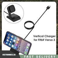 [cozyroomss.sg] USB Charger for Fitbit Versa 3/Fitbit Sense Smart Watch Charging Cable Dock