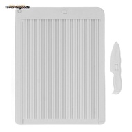 FAVORITEGOODS Craft Cutting Mat, Reusable Bone Folder Multi-Purpose Scoring Board, Cutting|Portable 