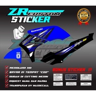 NINJA SS 2013 striping sticker, rear body, black, transparent, UV MAXDECAL, can be requested