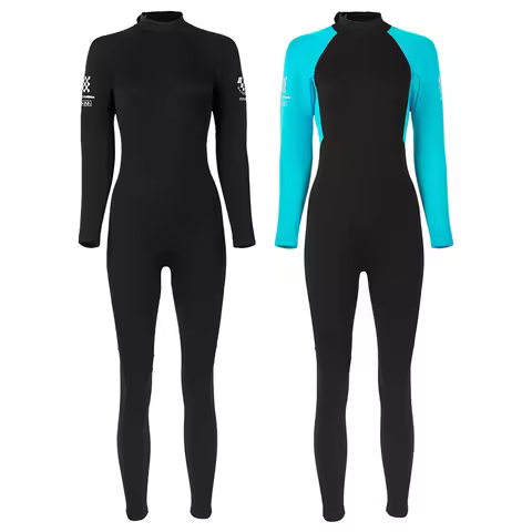 3MM Women's Wetsuits Long Sleeve Diving Suit Surfing Wetsuit Swimwear Warmth Surfing Suit