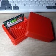 sodimm organizer ddr2 ddr3 ddr4 memory box / kotak ram laptop - putih