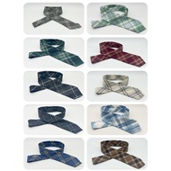 Plaid Tie Vintage Business Self-Tie