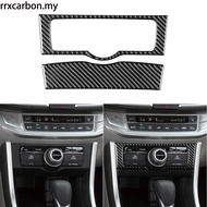 For Honda Accord 2014-2017 Carbon Fiber Center Multifunction Button Decoration Accessories Stickers