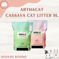 ARTHACAT CASSAVA CAT LITTER 9L PREMIUM SAND ARTHA CAT CASSAVA CAT LITTER 9 LITTER