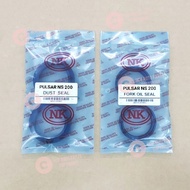 FORK OIL SEAL + DUST SEAL - MODENAS/ BAJAJ - PULSAR NS 200/ RS 200 (NK)