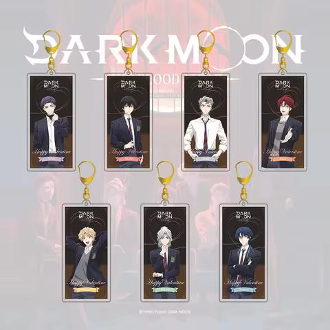 DARK MOON: THE BLOOD ALTAR Acrylic Keychain - ENHYPEN Webtoon Concept Character Keyring - Heli Shion