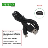 (black) Usb micro charger cable oppo F5 (CPH1723 / CPH1727 / CHP1723 / CHP1727)