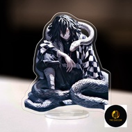 Standee Model, Keychain Iguro Obanai Kimetsu No Yaiba Manga Anime Gift for friends