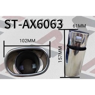 EXHAUST PIPE TAIL TIPS ST-AX6063
