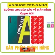 Toughened flexible phone screen protector for oppo A31