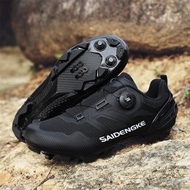 Men Mountain Bike Shoes MTB Cleats Bicycle Shoes SPD Pedal Cleats Shoes DLPH