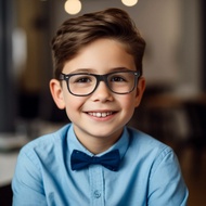 Cyxus Kids Fashion Eye Protection Reduces Fatigue Reading Glasses Multiple Colors 6101