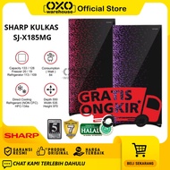 Baru Sharp Kulkas 1 Pintu SJ-X185MG Lemari Es Shine Series Garansi Resmi 5 Tahun Kapasitas 166 Liter