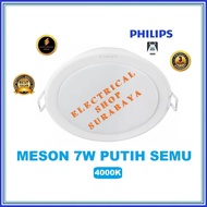 PUTIH Philips DOWNLIGHT LED MESON 7W 7W 105 4000K Pseudo White 59202