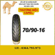 Cặp Vỏ Không Ruột Xe Nouvo - Vỏ Trước 70/90-16- Vỏ Sau 80/90-16
