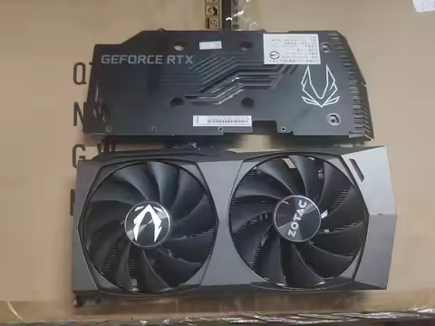 The Frame Fans Cooler for Zotac RTX3060ti Video Card with Backplate