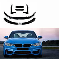 BONINGYU | V Style Front Lip Spoiler for BMW 3 Series M3 M4 F80 F81 F82 F83
