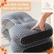 Ergonomic Pillow 46x74cm Gray, Sleeping Posture Support Pillow, Ergonomic Design, Adult Pillow