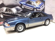 G GMP 1: 18 FORD MUSTANG FORD MUSTANG 5.0 GT 1991 Ice Blue/Metallic Paint