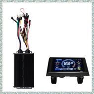 [h5bl3j6wj.ph] 48V 72V 60A 1000W 3000W Brushless Motor Drive Controller S966 Color LCD Kit for Elect