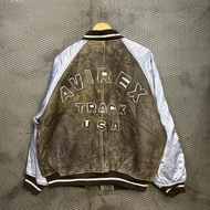 Vintage 1986 Avirex Leather Varsity Jacket