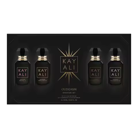KAYALI Oudgasm Limited Edition Mini Perfume Set 40ml Unisex Oud Vanilla Rose Chocolate Musk Luxury L