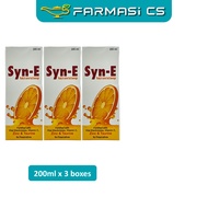 [VALUE] Syn-E Juice Mixed Berry / Orange / Lemon Flavour EXP:09/2026 x 3 boxes [ Farmasi CS ]