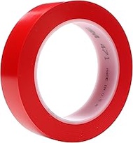 3M 03107-case Vinyl Tape 471, 1" x 36 yd., 5.2 mil, Red (Pack of 36)
