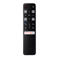 New   RC802V FNR1 For TCL Voice TV Remote Control Netflix YouTube 40S330