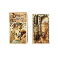Board Game Mucha Tarot Mucha Tarot Board Game Card 78 Pieces 10.6 * 6.2 Tabletop Card Game Entertainment Interactive Card Board Game