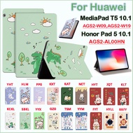 For Huawei MediaPad T5 10.1'' 2018 AGS2-W09,AGS2-L03 High Quality Cute cartoon pattern Honor Pad 5 1
