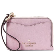 Kate Spade Leila Small Cardholder Wristlet in Quartz Pink wlr00398