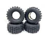 KTBL18 4pcs MT BBS Tires Tyre (83x40mm) Rubber x4 for 1/16 1/18 Scale Off Road Buggy/Truggy Truck KY