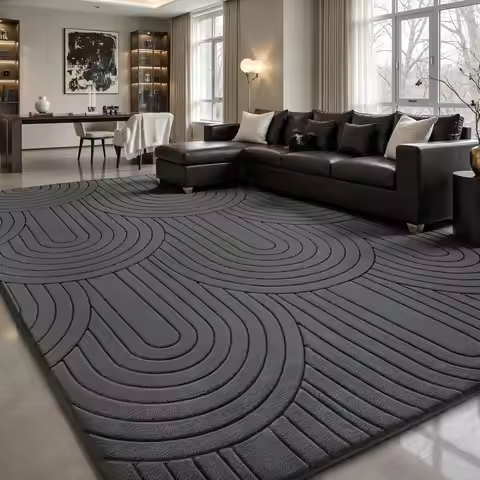 Area Rugs 9x12 Living Room, Soft Large Area Rug Indoor Modern Carpet for Bedroom, Machine Washable A