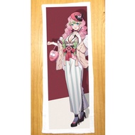 Kanroji mitsuri kimetsu no Yaiba body pillow, belt 1m x40cm, Korean cotton filling