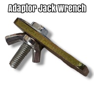 Adaptor Konektor Kunci Dongkrak Mobil Adapter Jack Rachet Wrench