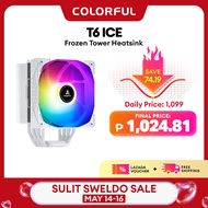 Segotep Frozen Tower T6 white Copper Heat Pipe ARGB Lighting CPU Cooler