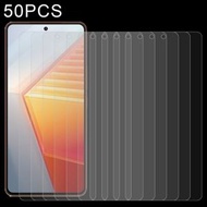 全城熱賣 - 適用於 vivo iQOO 11 / iQOO 11 Pro 50個一賣 0.26mm 9H 2.5D 半屏鋼化玻璃保護膜