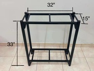 READY STOCK!!! Best Quality Aquarium Stand 2ft 2.5ft3ft 4ft(Suitable for double tank) (Paip besi per