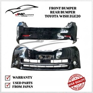 86.TOYOTA WISH ZGE20 （2009-2017）FRONT BUMPER/REAR BUMPER/BUMPER DEPAN/BUMPER BELAKANG（USED JAPAN）