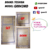 [TOSHIBA-GRR43MD] REFRIGERATOR DOOR GASKET/GETAH PINTU PETI SEJUK