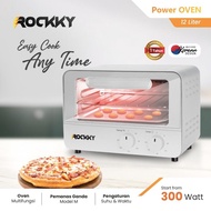 Rockky Power Oven Listrik 12L (Oven Low Watt)