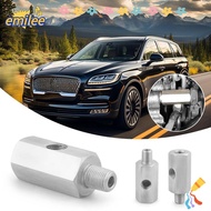 EMILEE Oil Pressure Sensor Connector, M12 M10 M14 Stainless Steel Side Holes Feed Line Gauge Tee Ada