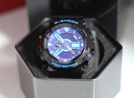 《小平頭》台灣公司貨 Casio G-shock GA-110HC 1ACR 110 黑紫藍 可超商取貨付款