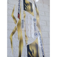 Jupiter Z1 Transparent Custom Gold Striping