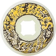 Slime Balls Santa Cruz Skateboard Wheels 56mm Vomit Mini 97A White/Yellow